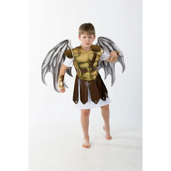 Morph Archangel Costume Boys Halloween Costume For Boy Gold Large