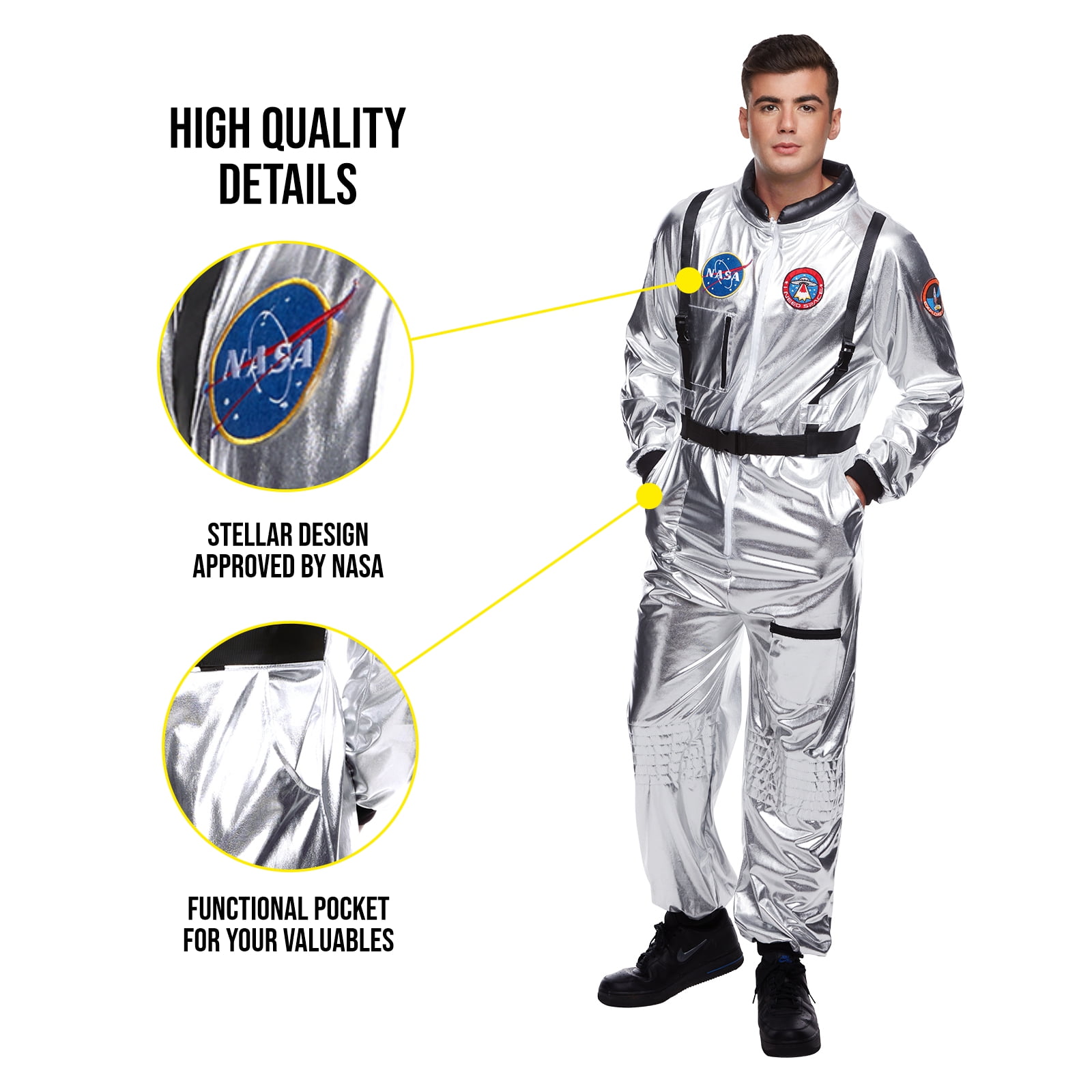 Morph Costumes Astronaut Costume Adult Astronaut Costume Men Space Suit
