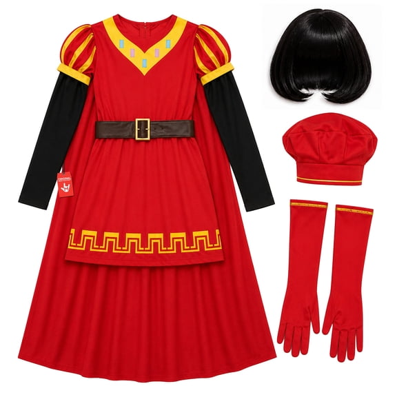 Morph Fairytale Lord Red Costume Men Halloween Costume for Men Red X-Large