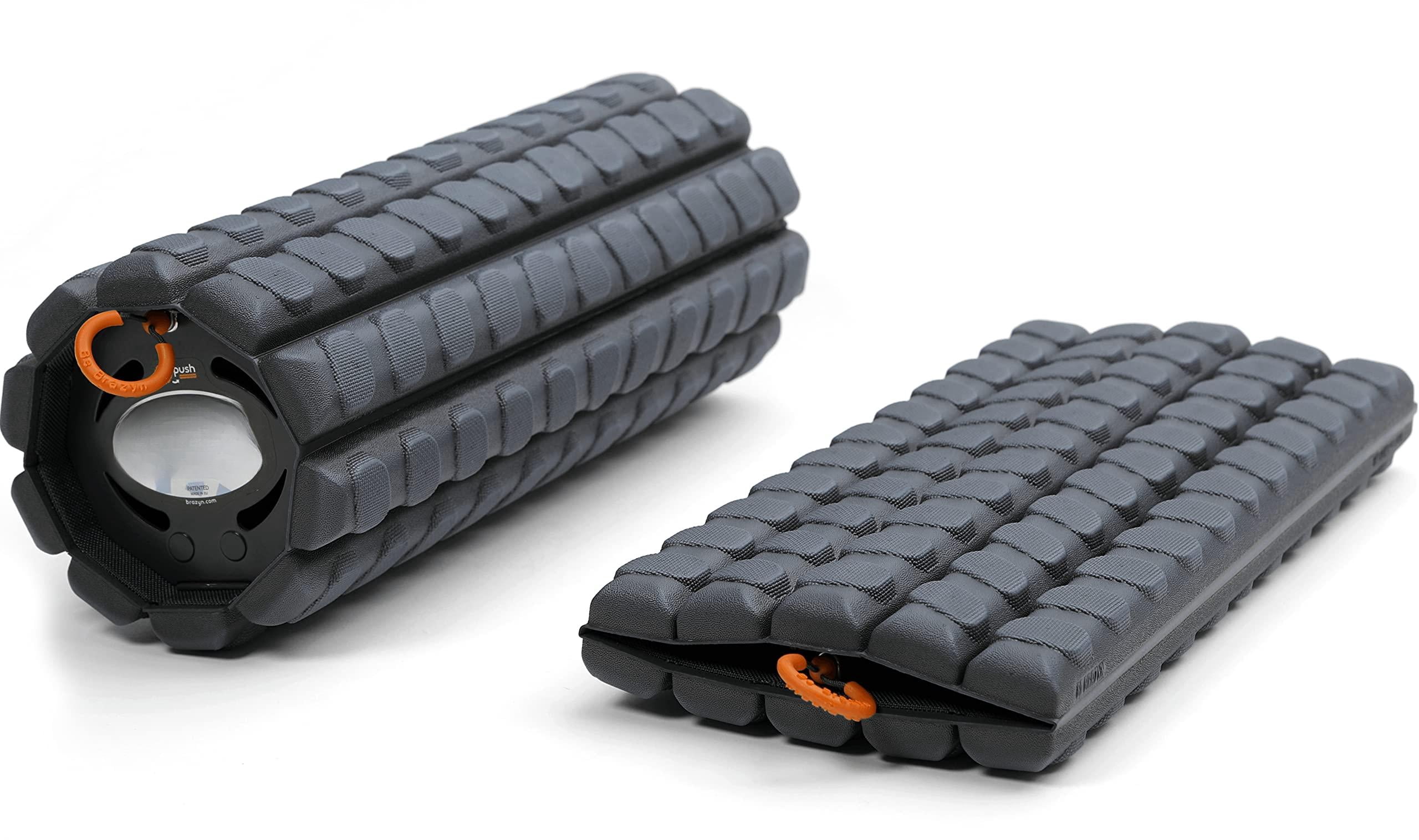 Morph Foam Roller: Collapsible Travel Roller For  Workout Deep Tissue Leg Massage Cracker (midnight Alpha Series (deep Tissue))