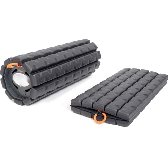 Morph Foam Roller: Collapsible Travel Roller For Workout Deep Tissue Leg Massage Cracker (midnight Traditional)