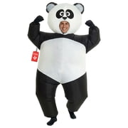 Morph Inflatable Adult Panda Costume Blow up Animal Bear Suit Halloween black One Size