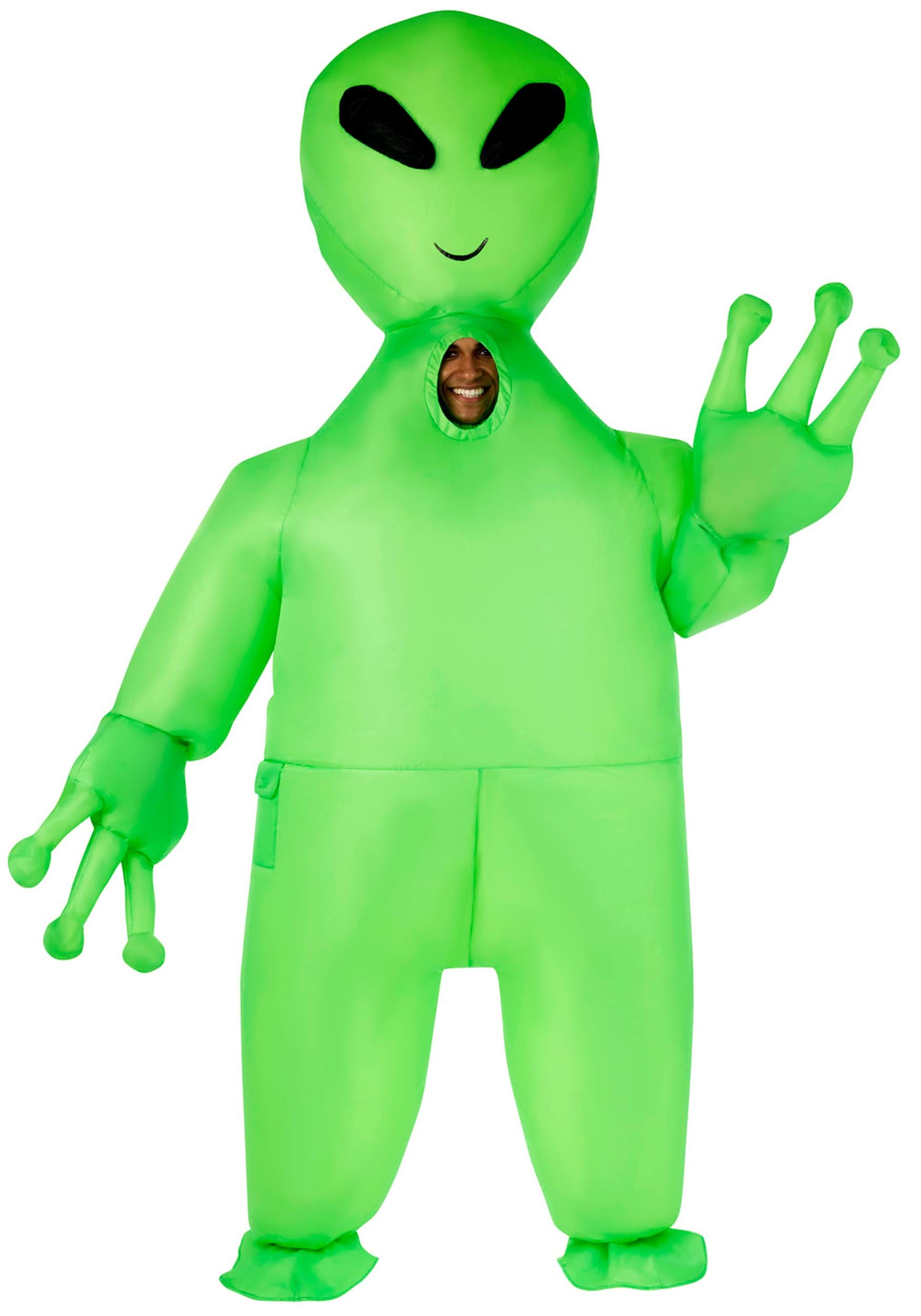 Morph Inflatable Alien Costume Adult Blow Up Alien Costume Inflatable