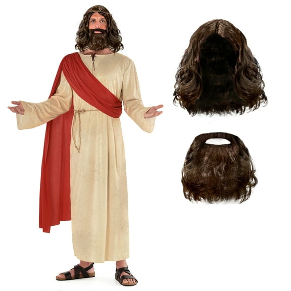 Morph Jesus Red Mens Halloween Costume For Mens Red XX-Large