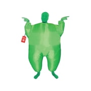 Morph Kids Inflatable Green MegaMorph Costumes Boys Girls Funny Halloween Green One Size