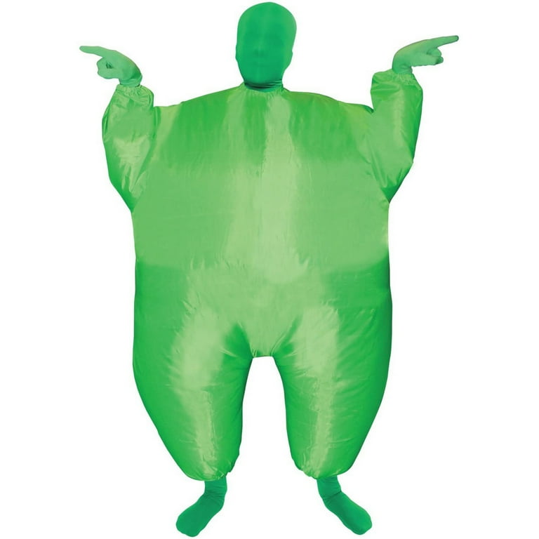 Free Shipping! Morph Kids Inflatable Green MegaMorph Costumes Boys
