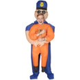 thumbnail image 1 of Morph Kids Police Pick Me Up Inflatable Costume Boys Girls Halloween Fancy Dress Halloween Blue XL, 1 of 5