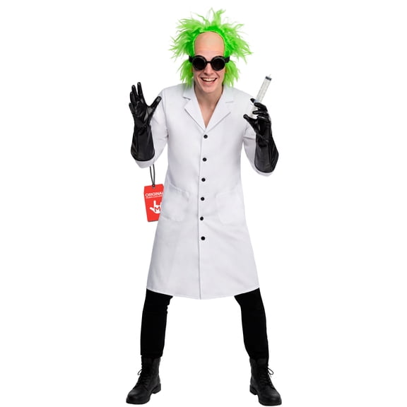 Morph Mad Scientist Costume Men, Halloween Costumes for Men