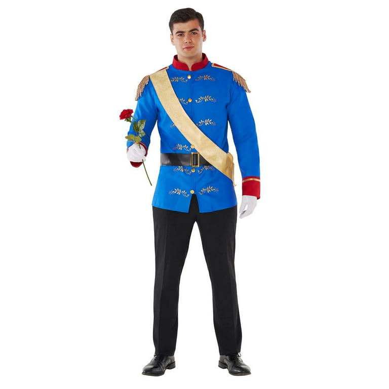 Mens Prince Charming Adult Costume Male Halloween Mens Prince Charming Adult Costume Male Halloween