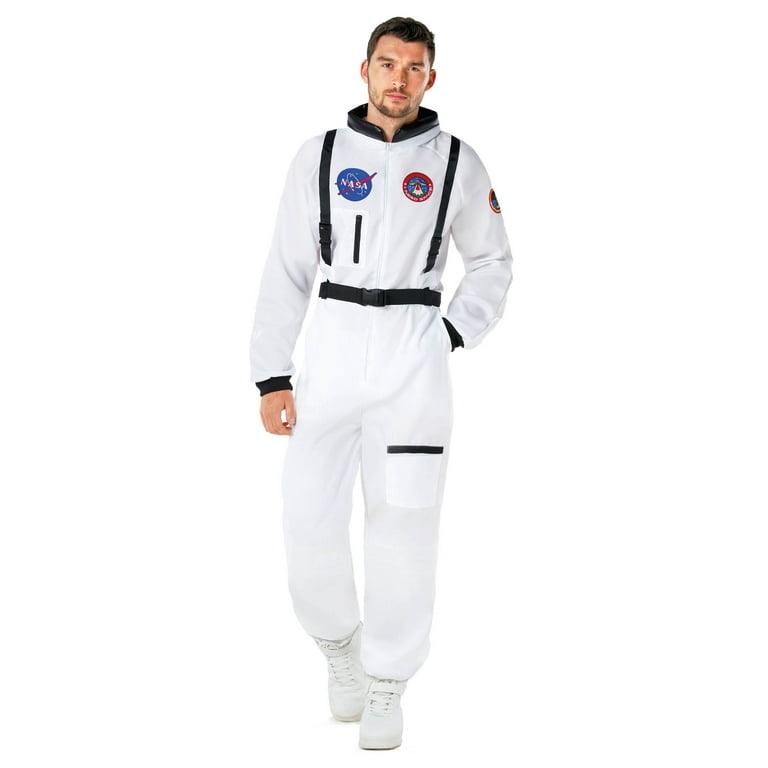 Spaceman Costume Adult White Spaceman Costume Adult White