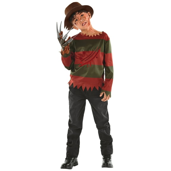 Morph Morph Nightmare Killer Costume Kids Claw Scary Halloween Costume For Children, Spooky Dress-Up Outfit Halloween Costume For Unisex children Red Medium