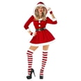 thumbnail image 1 of Morph Mrs Claus Costume Women Christmas Costumes for Women Mrs Claus Outfit Santa Costume for Women Mrs Santa Claus Costume L, 1 of 5