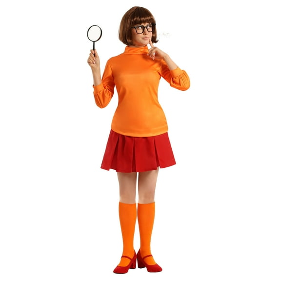 Morph Mystery Cartoon Girl Orange Women Costume Halloween Costume For Women Orange Small