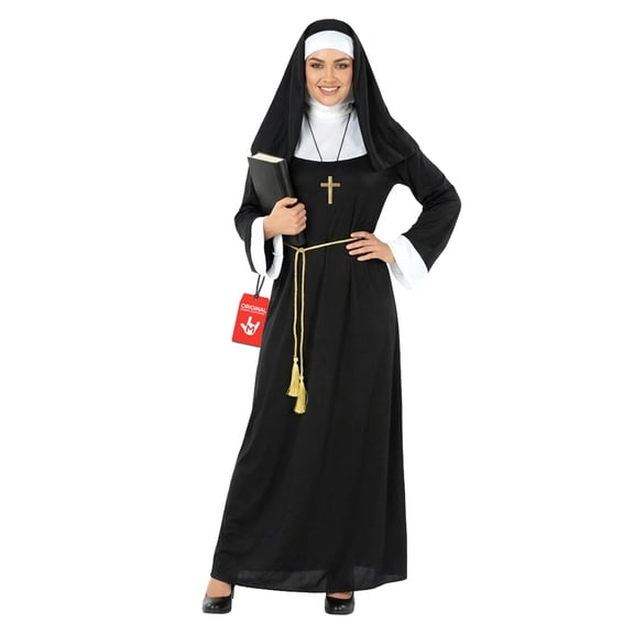 Morph Nun Outfit Women, Plus Size Nun Costume For Women, Religious Costumes For Adults, Women's Halloween Costumes