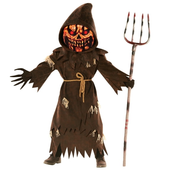 Morph Pumpkin Monster Brown Boys Halloween Costume For Boy Brown Large