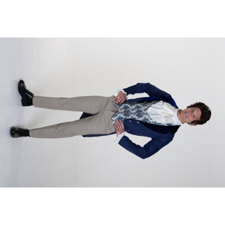 Morph Regency Ton Gentleman Costume Men Halloween Costume For Men Blue XX-Large