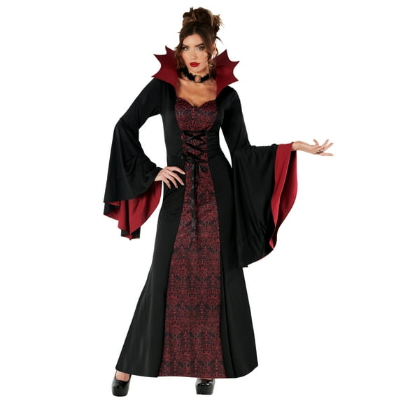 Morph Vampiress Long Dress Women Halloween Costume For Women Black Large