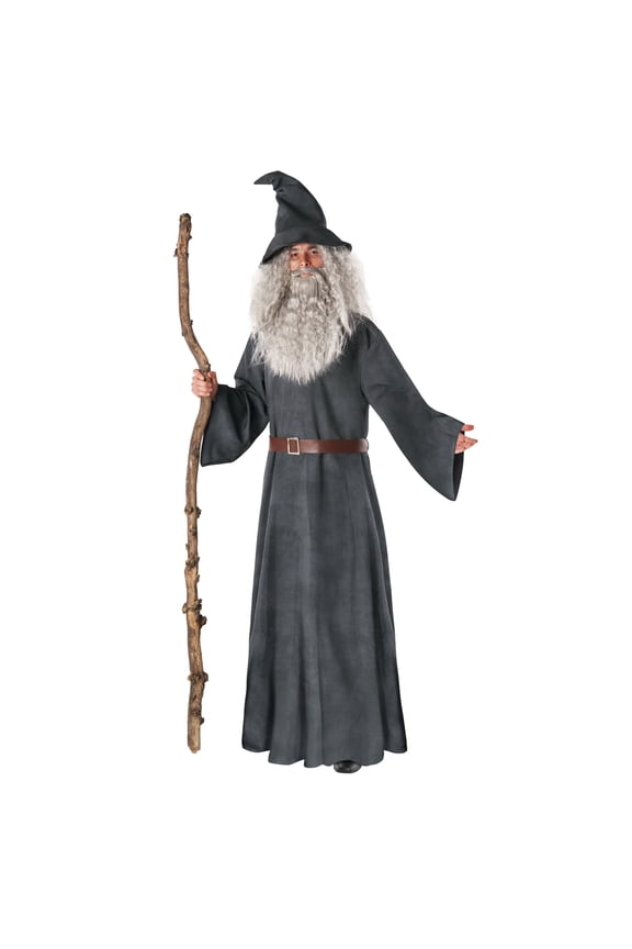 Wizard Robes Grey Men Costume Halloween Costume for Men Gray Large