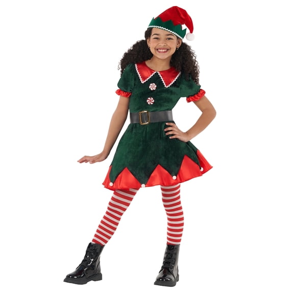 Morph Workshop Elf Dress Green Girls Halloween Costume for Girl Green 12-14 Years