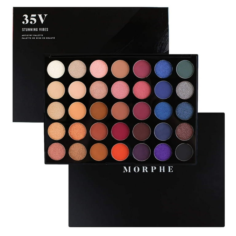 Morphe 35V Stunning Vibes Artistry Palette, 35 Colors - Walmart.com