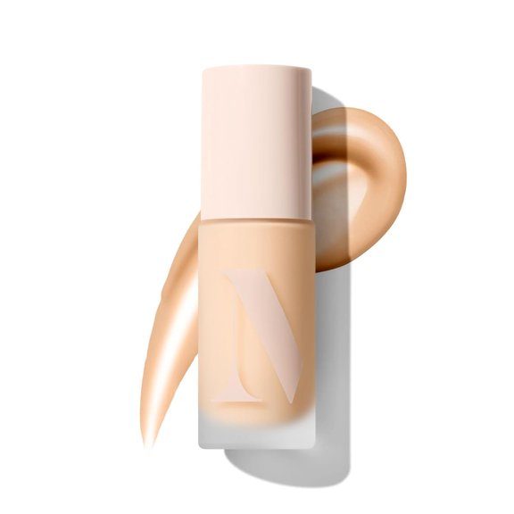 Morphe Lightform Dewy Foundation Light 04W, Extended Hydration Liquid Foundation Makeup, 1 fl oz