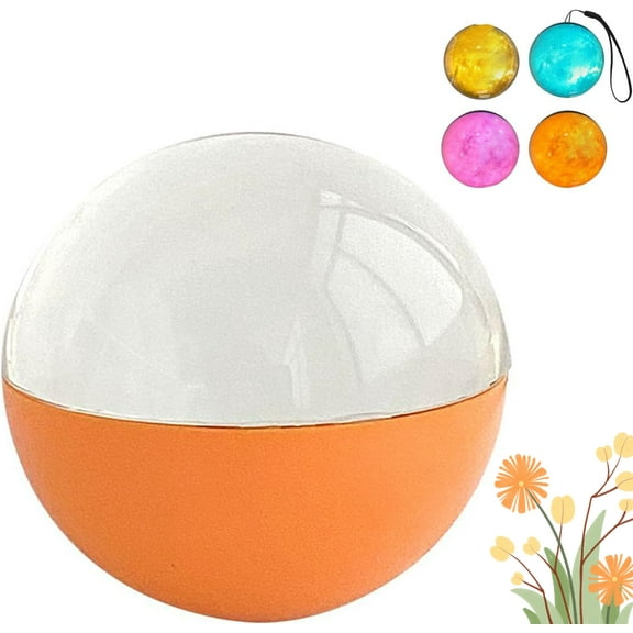 Morpheorb 3D Ultrasound Crystal Ball Crystal Ball Video Player, Crystal Ball Digital Display, 2.7inch Crystal Ball with Electronic Display, DIY Video Display Sphere—Uploadable Videos & Photos