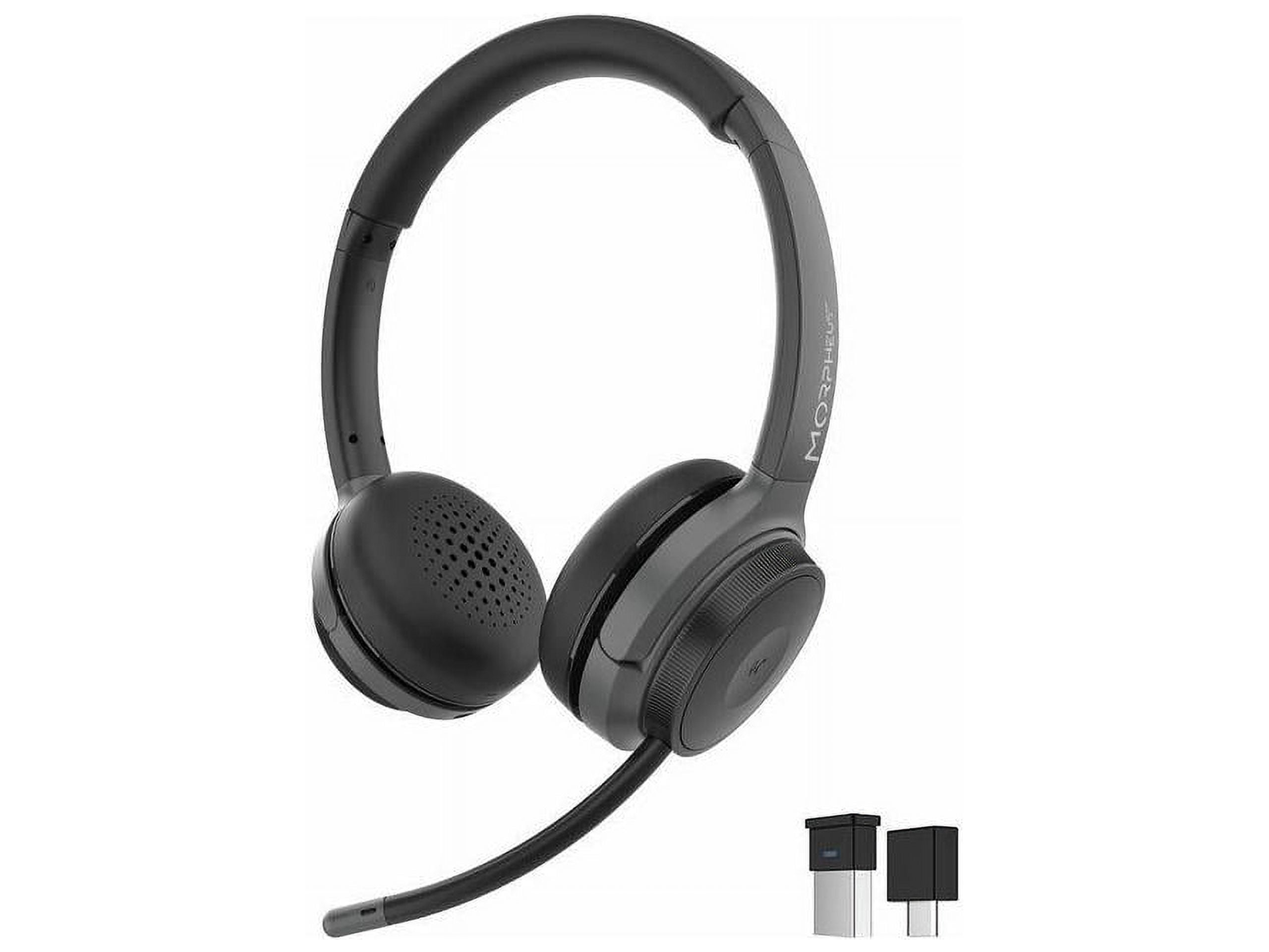 MORPHEUS 360 ADVANTAGE STEREO WIRELESS HEADSET WITH DETACHABLE BOOM MICROPHONE-B