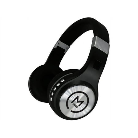 Morpheus 360 - SERENITY Wireless Over-the-Ear Headphones with Microphone - Black/Silver