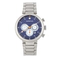 thumbnail image 1 of Morphic M87 Series Chronograph Bracelet Watch W/Date - Silver/Blue, 1 of 3