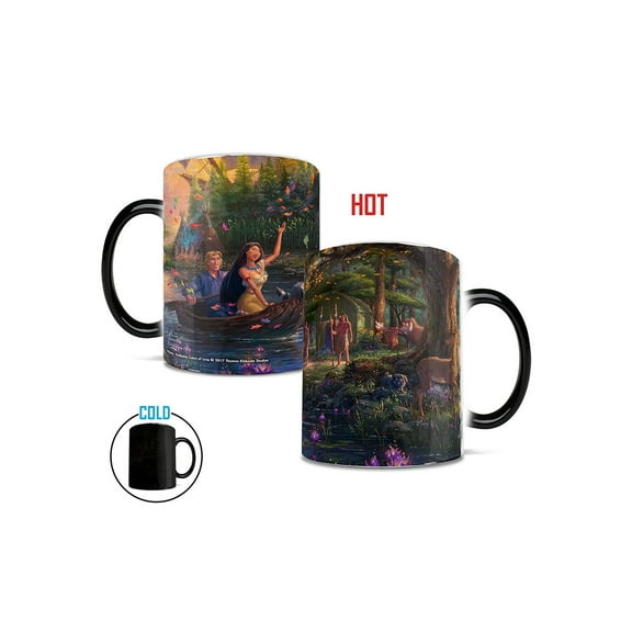 Morphing Disney Pocahontas Thomas Kinkade Mug