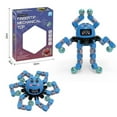thumbnail image 1 of Morphing Fidget Glow-in-Dark Octopus Robot Squishy, Transformable Face, Night Light Feature for Dark Rooms, Ultimate Stress Buster for Teens & Adults, 1 of 4