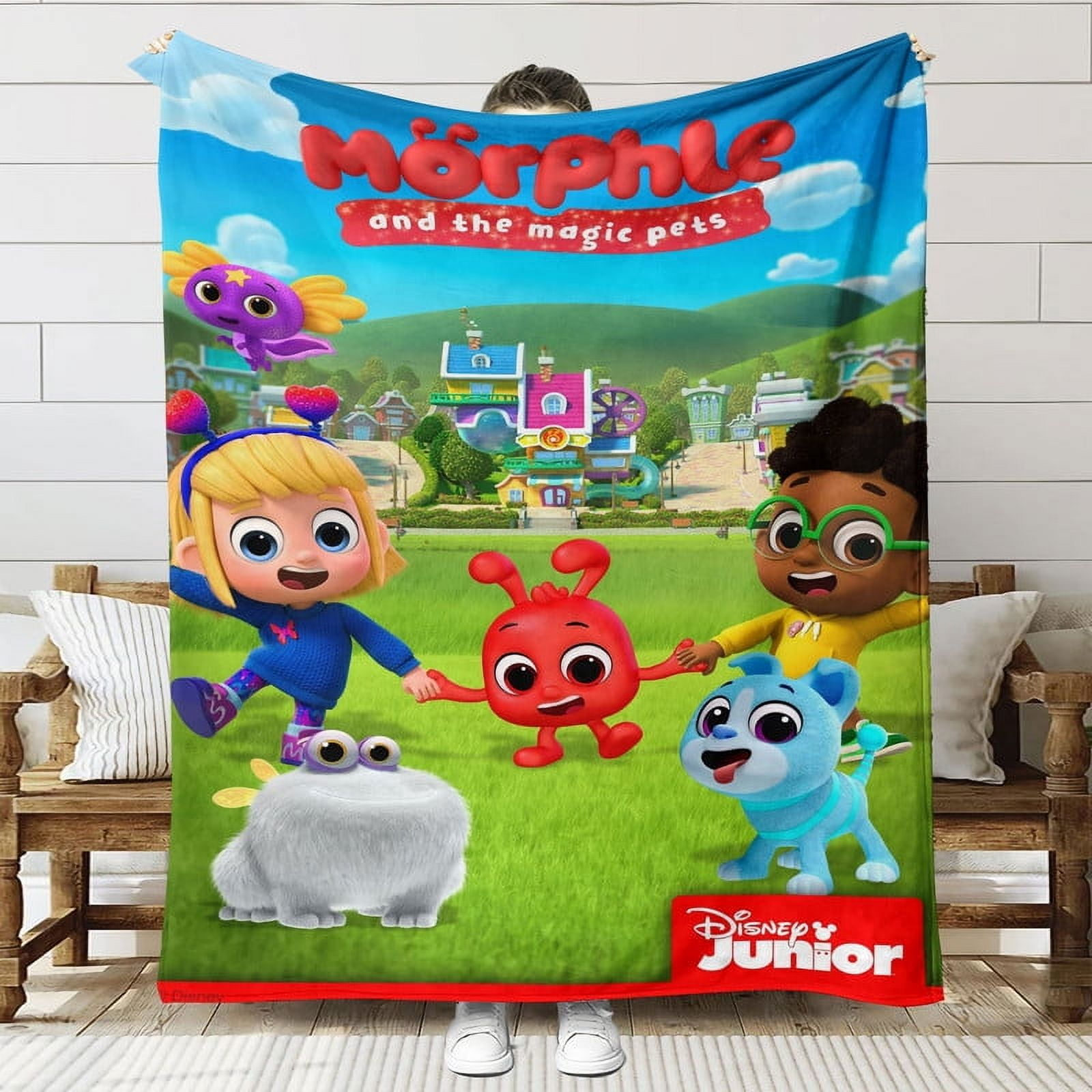 Morphle Throw Blanket Gifts for Fans Lover Girls Boys Women Present Hoodie Him Bed 30"x40"