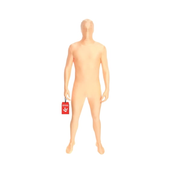 Morphsuit Full Body Costume Gold Original Bodysuit for Adults Super Stretch Suit Cosplay Outfit Halloween Fancy Dress