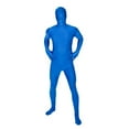 thumbnail image 1 of Morphsuits Adult MSUIT Blue Second Skin Halloween Costume Halloween Blue XL, 1 of 3