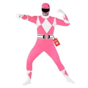 Morphsuits Adult Pink Power Ranger Morphsuit Men Women Superhero Costume Halloween Pink XL