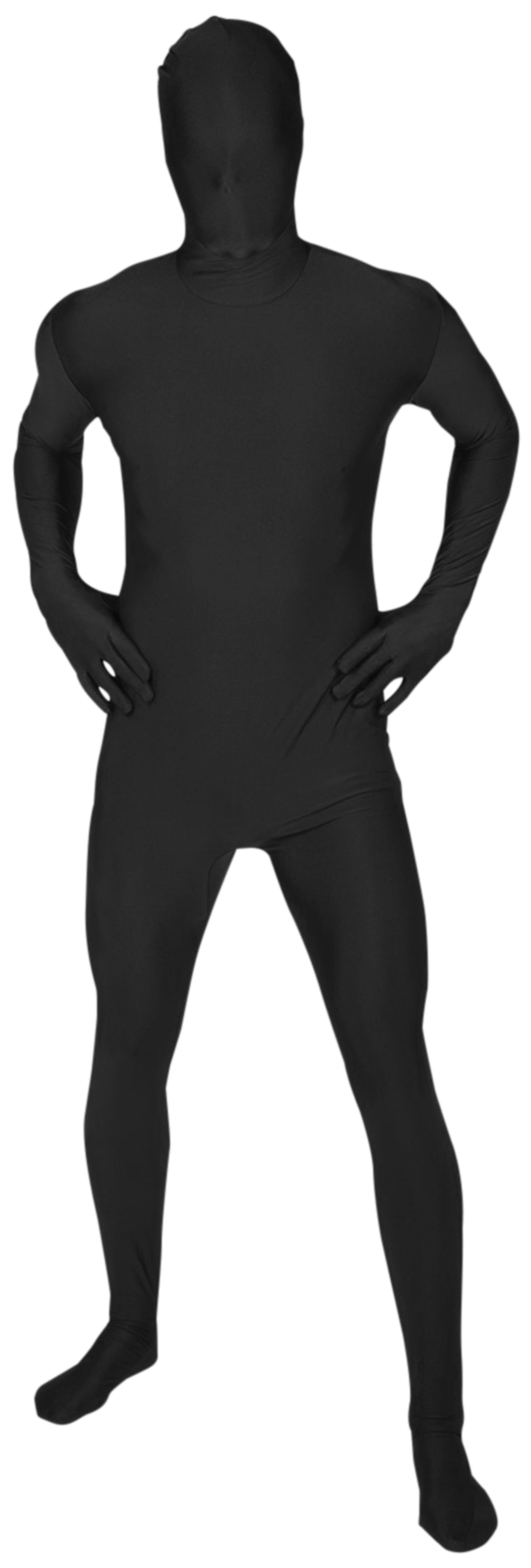 Morphsuits Black Morphsuit Mens Womens Skinsuit Zentai Suit Fancy Dress Costume Halloween Black