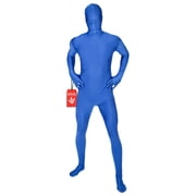 Morphsuits Blue Morphsuit Mens Womens Skinsuit Zentai Suit Fancy Dress Costume Halloween Blue M