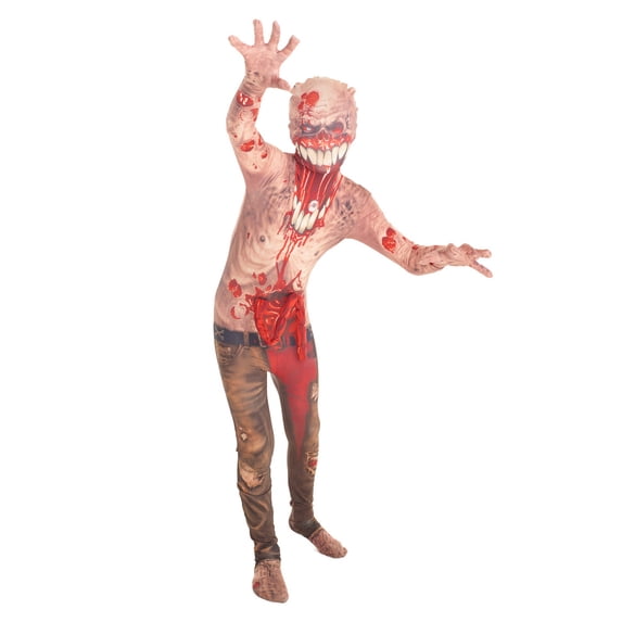 Morphsuits Exploding Guts Zombie Morphsuit Kids Halloween Costume For Unisex Red Medium
