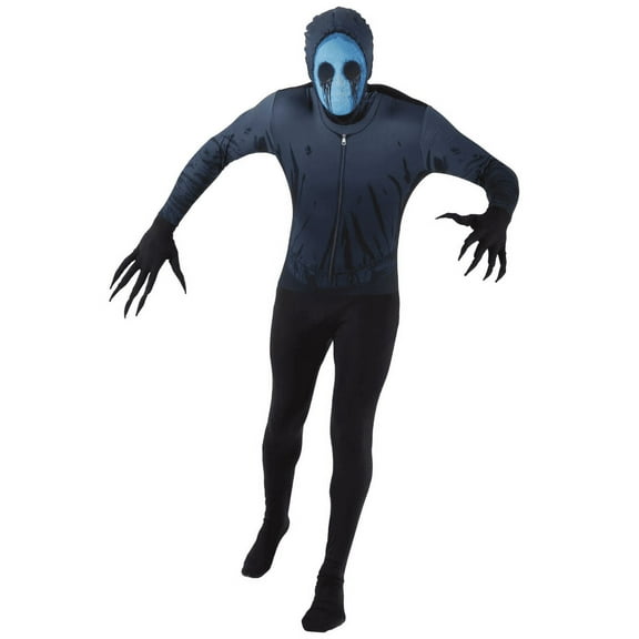 Morphsuits Eyeless Jack Morphsuit Creepy Pasta Urban Legend Halloween Costume Halloween Blue XL