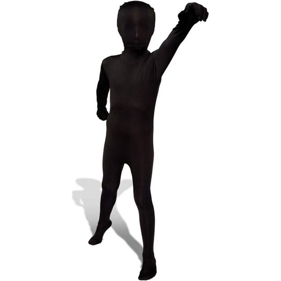 Morphsuits Kids Black Morphsuit Boys Girls Fancy Dress Costume Halloween Book Week Halloween Black M