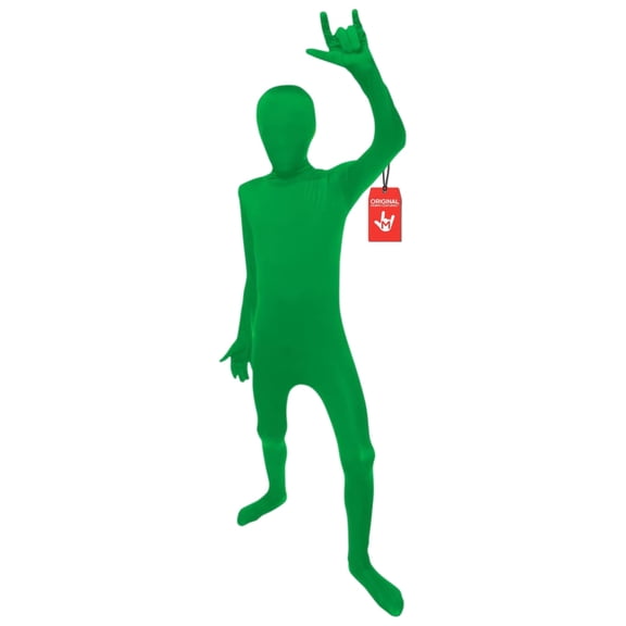 Morphsuits Kids Green Morphsuit Boys Girls Fancy Dress Costume Halloween Book Week Halloween Green S