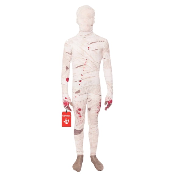 Morphsuits Kids Mummy Morphsuit Boys Girls Scary Halloween Fancy Dress Costume Halloween White M