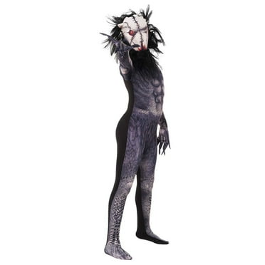 Morphsuits Kids Seed Eater Morphsuit Boys Girls Scary Creepypasta Halloween Halloween Black S