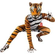 Morphsuits Kids Tiger Morphsuit Boys Girls Halloween Big Cat Animal Costume Halloween Orange L