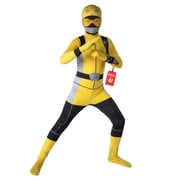Morphsuits Kids Yellow Beast Morpher Power Ranger Morphsuit Superhero Costume Halloween Yellow L