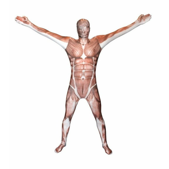 Morphsuits Men's Premium Discontinued US, Muscle, X-Large