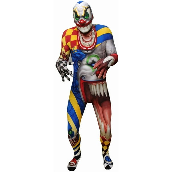Morphsuits The Clown Morphsuit Halloween Costume For Unisex Blue X-Large
