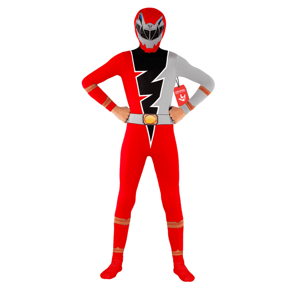 Morphsuits Morphsuits Power Rangers Dino Fury Costume Kids Red Morpher Power Rangers Cosmic Fury Dress-Up Outfit Halloween Costume For Unisex children Red Large