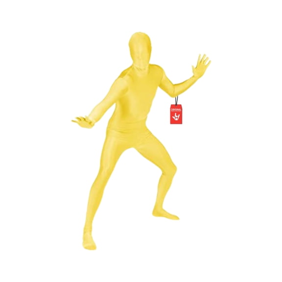 Morphsuits Original Yellow Fancy Dress Costume - X-Large