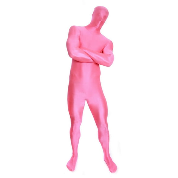 Morphsuits Pink Morphsuit Mens Womens Skinsuit Zentai Suit Fancy Dress Costume Halloween Pink M